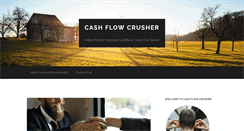 Desktop Screenshot of cashflowcrusher.com