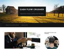 Tablet Screenshot of cashflowcrusher.com